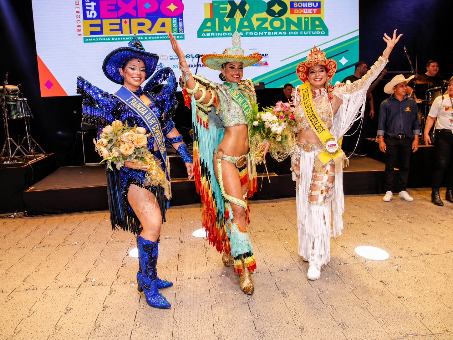 Sete candidatas disputam a coroa de Rainha da Expofeira do Amapá